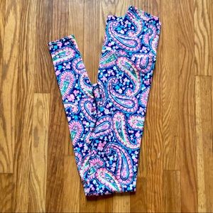 K-DEER Nantucket Paisley Leggings